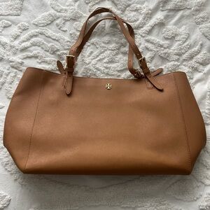 Tory Burch Brown Leather Tote